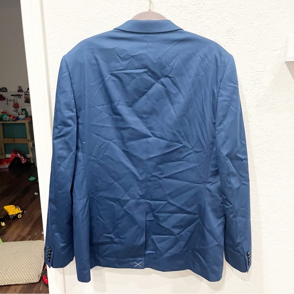 Express Jacket Men's 42L Navy Blue Slim Fit Photographer NWT $228 - Picture 8 of 8